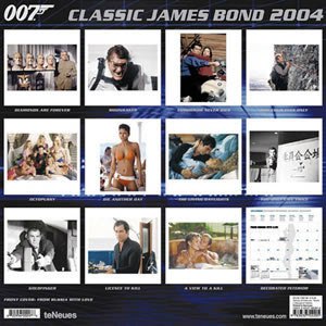 James Bond 2004 Calender